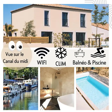 La Maison Du Canal- 9 Pers- Villa